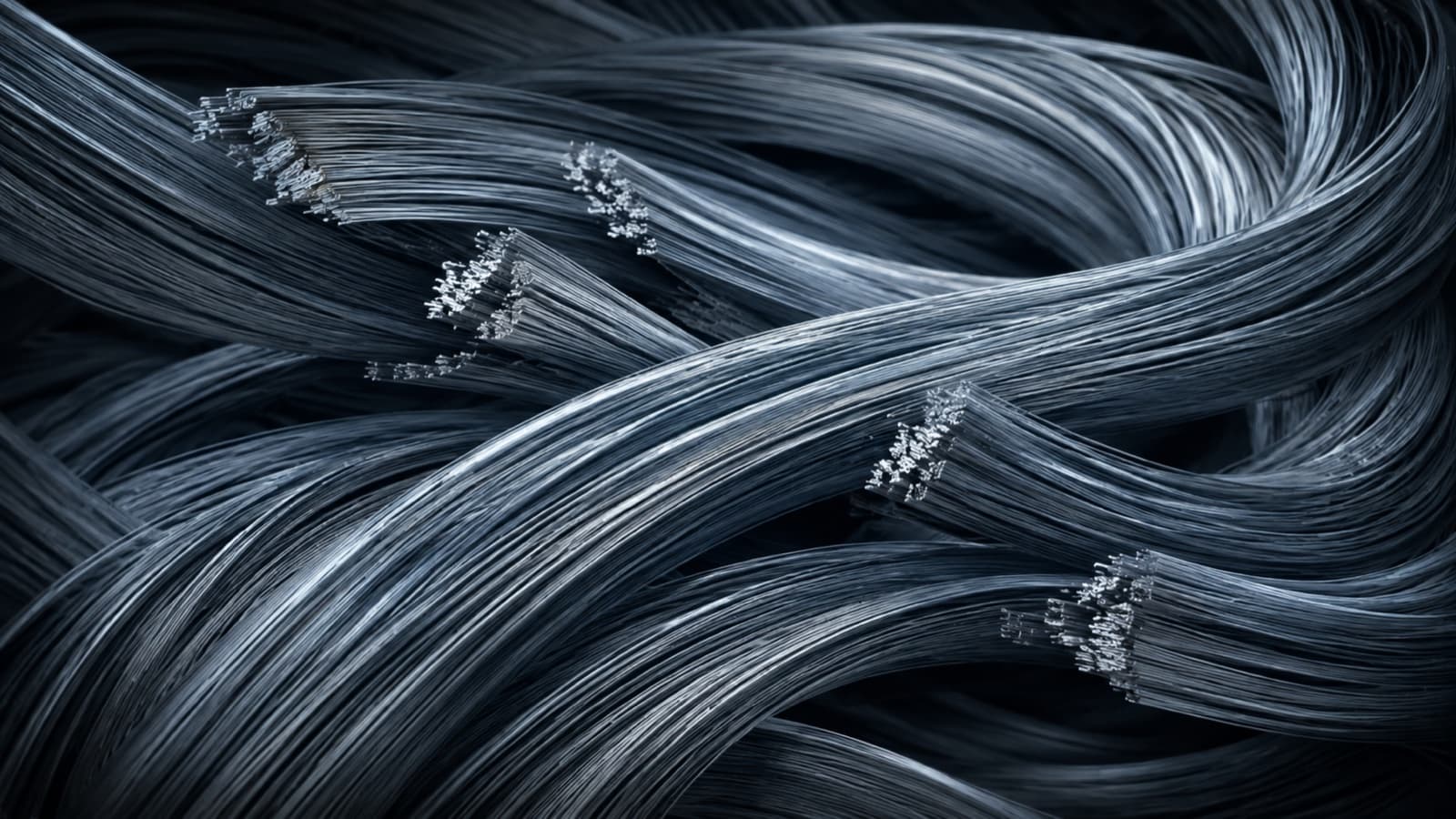 Makro sentetik fiber demetlerinin ürün dokusu